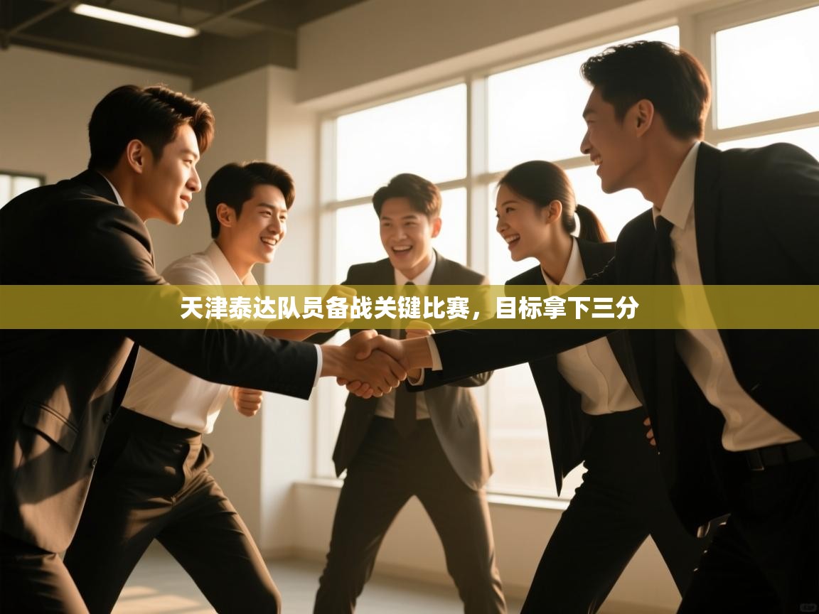 天津泰达队员备战关键比赛，目标拿下三分  第2张
