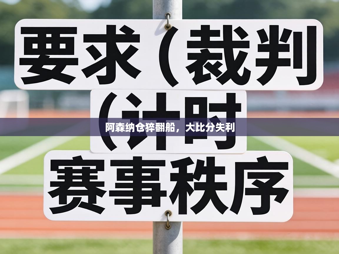 阿森纳仓猝翻船,大比分失利 第1张